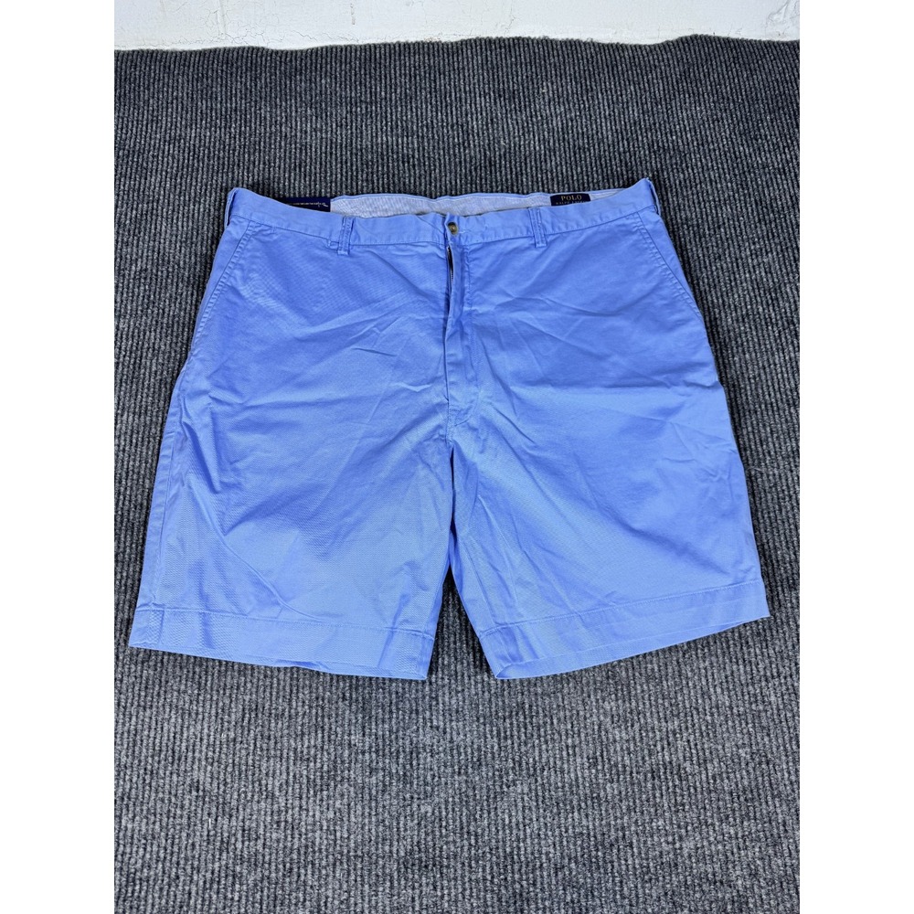 Polo Ralph Lauren Chino Shorts Size 44B 44 Big Classic Fit Stretch Flat Front